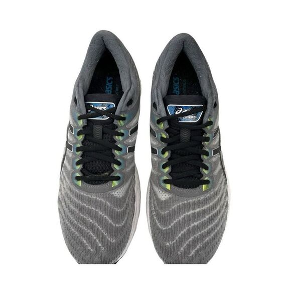 ASICS Mens Gel-Nimbus 22 FlyteFoam Lace Up Running Shoes Piedmont Gray Size 11.5 main image 7